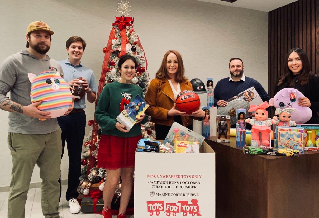 Axis Corporate Host Drive for U.S. Marine Corps Toys For Tots.